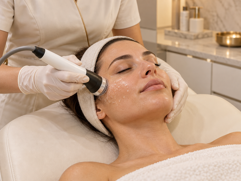 Skin oxygeneo gezichtsbehandeling